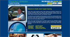 Desktop Screenshot of pacificgreencarpet.com